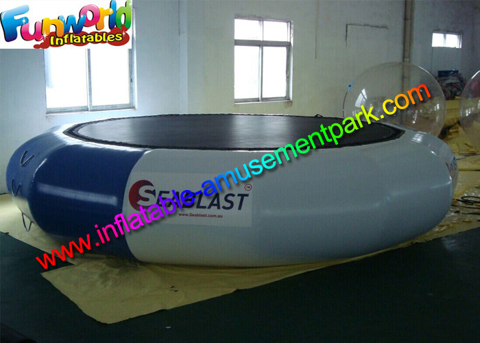 Игрушки воды Платона прочные раздувные скача Trampoline с малой платформой