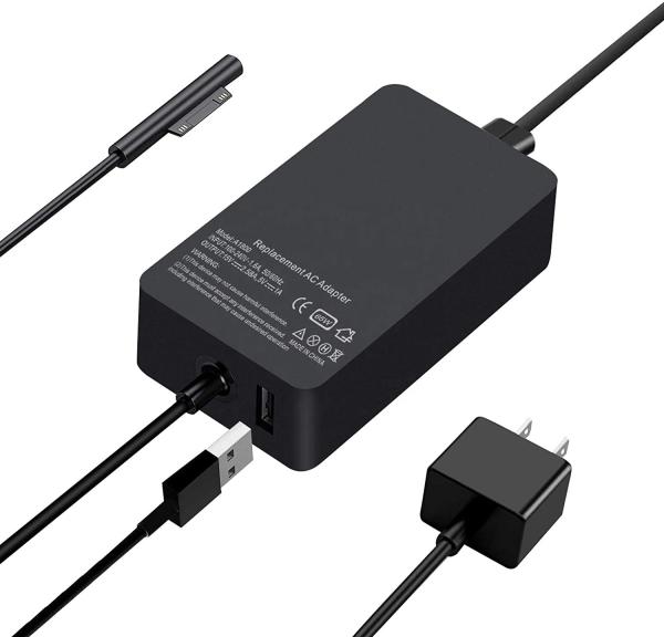 Factory Selling 15V 8A 127W Power Charger 1932 127w for Microsoft Surface Book 3 15 Laptop Studio 1932 Surface Pro 8  9 X