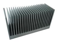 Industrial Aluminum Heatsink Extrusion Profiles , with drill ,cutting ,tapping