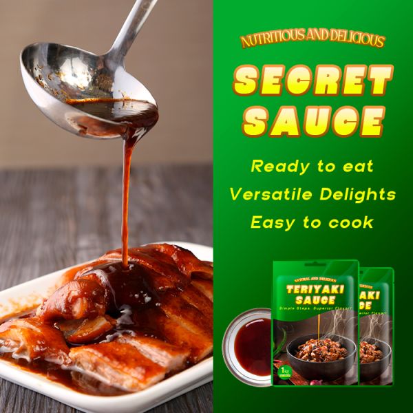 Hot Selling Wholesale Fresh Blended Barbecue Seasoning 12 Months Shelf Life Japanese Teriyaki Sauce