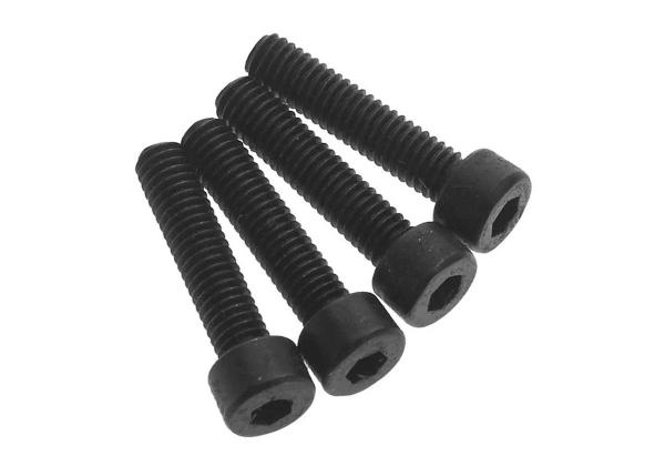 Parafuso de cabeça de panela de metal revestido de zinco de aço inoxidável resistente à corrosão com 16 fios