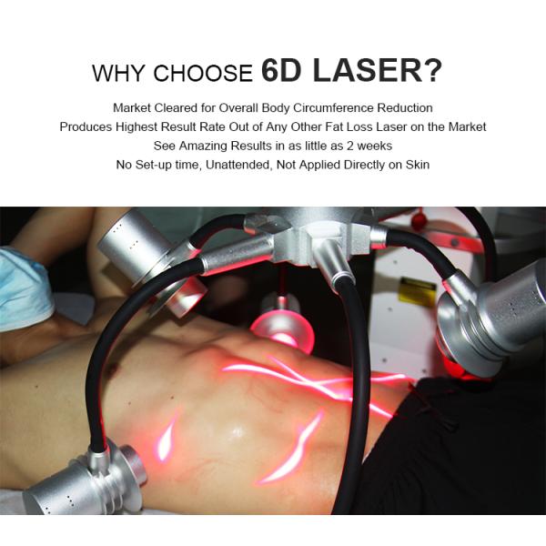 635nm Wavelength Beauty Apparatus Laser Slimming Cellulite Reduction Machine