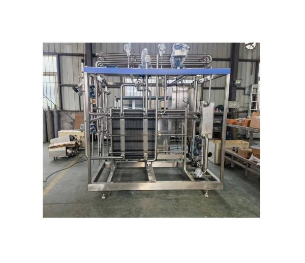 Affordable Plate Milk Beverage Sterilizer for Standard Size and 8000 KG Capacity