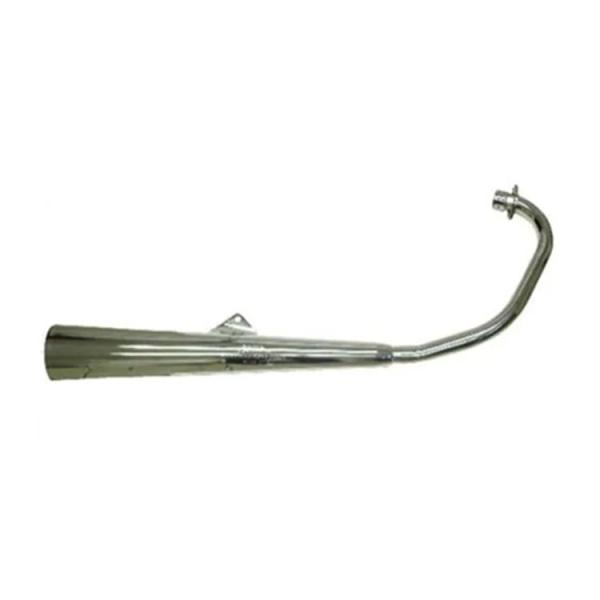 Black Silver Custom Metal Motorcycle Modification Full Exhaust Muffler Pipe for Honda CG125