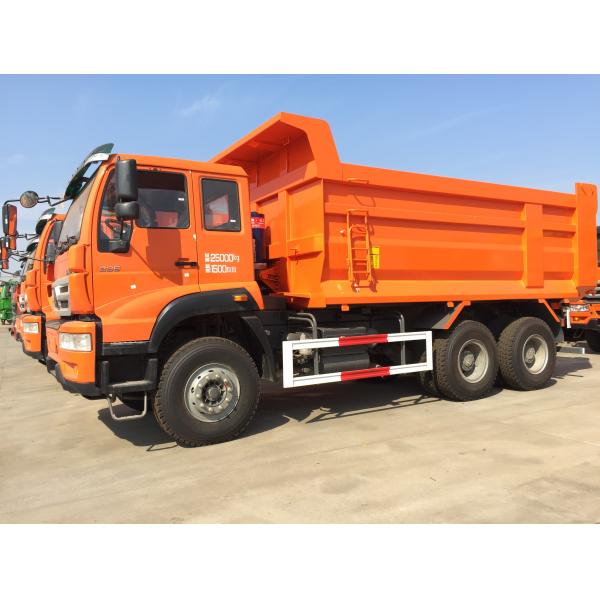 SINOTRUK HOWO Dump Truck Trailer 6 * 4 336hp 30 Tons 10 Wheeler CCC Approved