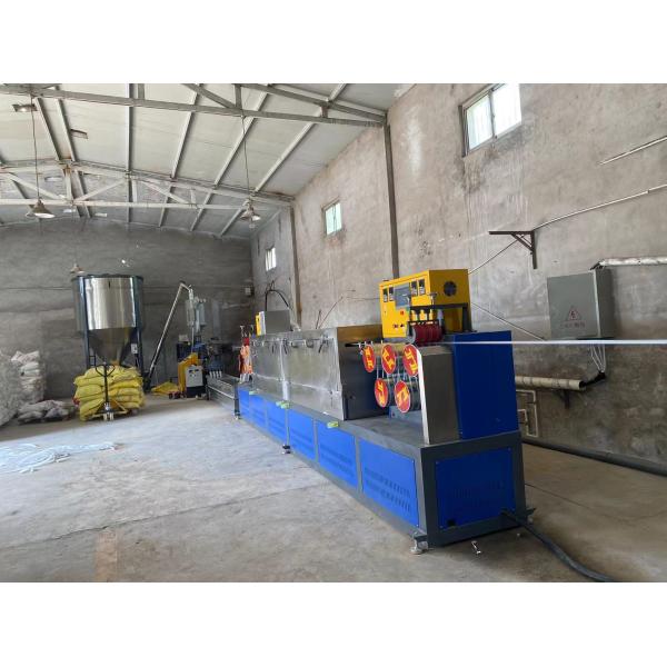 Blue Belt PP Packing Belt Making Machine with Belt Width 5-18mm Belt Length 1000-7000m