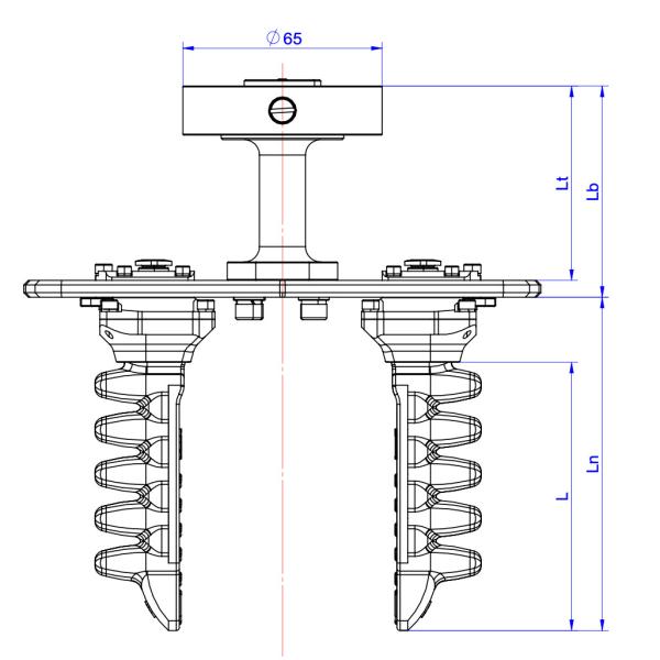 2800g Flexible Robot Gripper For Industrial Pick Place Operations