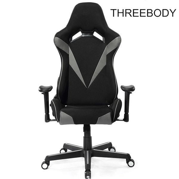 Home And Office Comfy Computer Chair , Racing Style PU Leather Reclining Gaming Chair