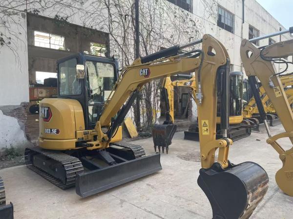 Energy Efficiency Used CAT Excavator Crawler Caterpillar 303.5 E CR Rustproof