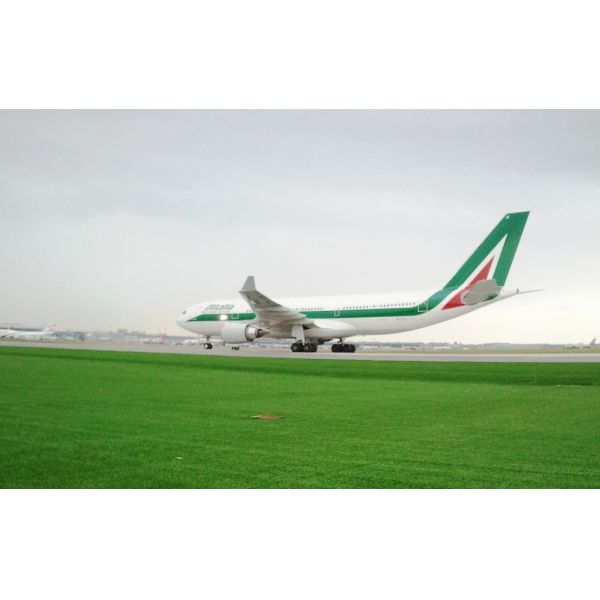 40mm Pile Height Anti-abrasion Artificial Turf for Airport Scenarios