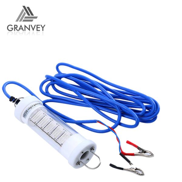 12V Underwater Squid LED Fishing Lights 200 Watt 20000lm For Night Prawn Fish