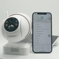 FHD Night Vision Alarm Panel Solar IP Smart PTZ Camera CCTV System Para Bardi Security
