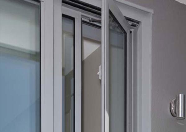 Wind Proof Custom Aluminium Windows Door Casement Tilt And Turn Type For Residential