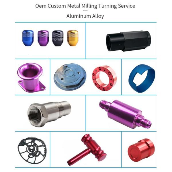 CNC Raw Aluminum Machined Lathe Spare Parts for Alloy Milling Precision Turned Parts