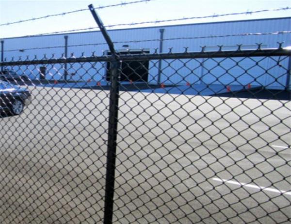 Galvanized Steel Chain Link Fence Fabric , 4 Feet Height Chain Link Wire Mesh