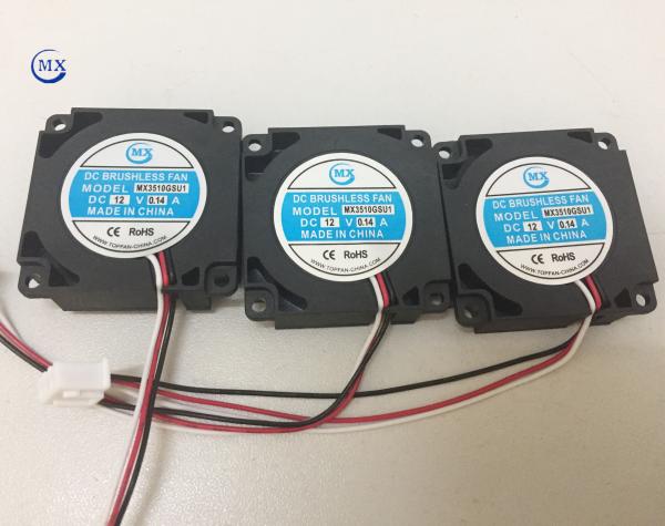 35mm X 35 X 10mm exhaust  Equipment Cooling Fans axial brushless dc motor performance