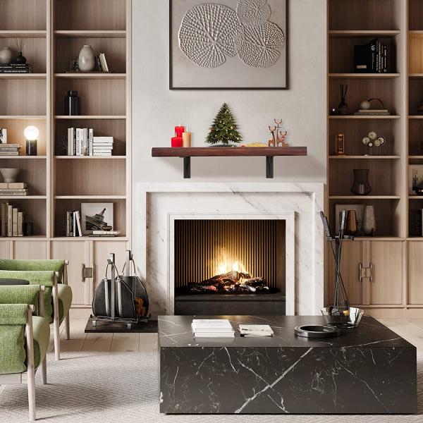 15x24 дюймовые тяжелые сплав металлический каминный плащ скобки стойки поддержки стола