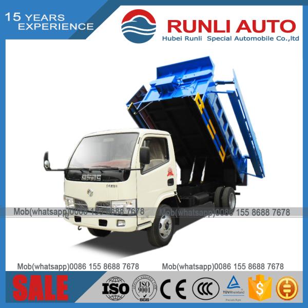 Marque célèbre chinoise DFAC 4x2 95ch Camion benne 5 tonnes