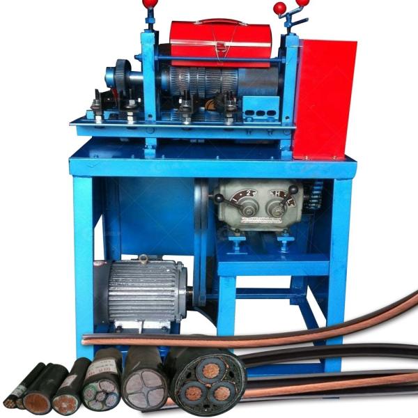 5.5kw Máquina de trituração de fios de cobre para descascar fios de cobre Pvc máquina de separador de fios