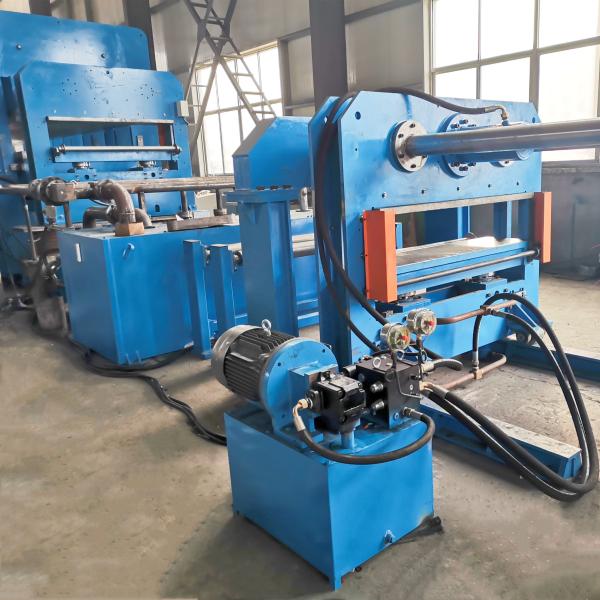 Pressão de moldagem por compressão de borracha para vulcanização de correia transportadora 20000 kg