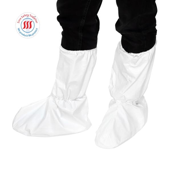 Splash Blood Resistant Disposable Boot Cover Lamination Shoe Covers Non Sterile