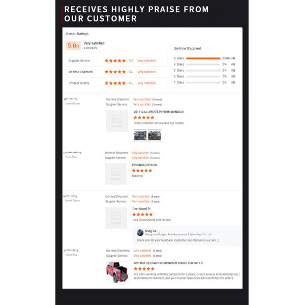 Toyota Hilux Vigo Pickup Bed Sport Anti Roll Bar 4X4 With Roof Rack