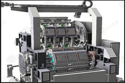 160kg/H Paper Egg Tray Moulding Machine 2000p/H