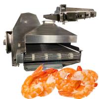 Máquina de cocción de camarón máquina de cocción de camarón al vapor máquina de cocción multitudinaria línea de producción de camarón sushi