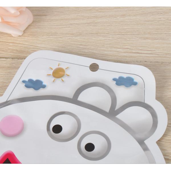 Moisture Proof Snack Packaging Bags Special Shaped Heterotype Heat Sealable Food Bags