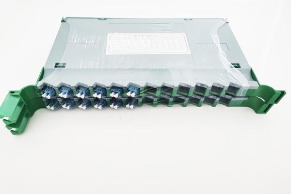 19Rack Wall Mount LC Duplex 12 core ODF Fiber Optic Splice Tray FTTH Network