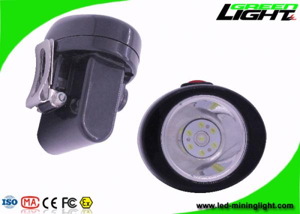 High Safety Cordless LED Mining Cap Lamp Plug - In Charging 170g