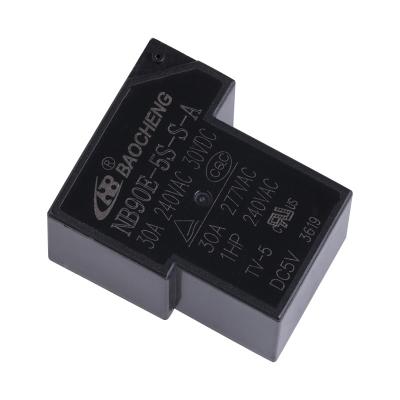 NO Sealed Type DC 5V 30A Power Relay NB90E-5S-S-A For Car Power Charging Station
