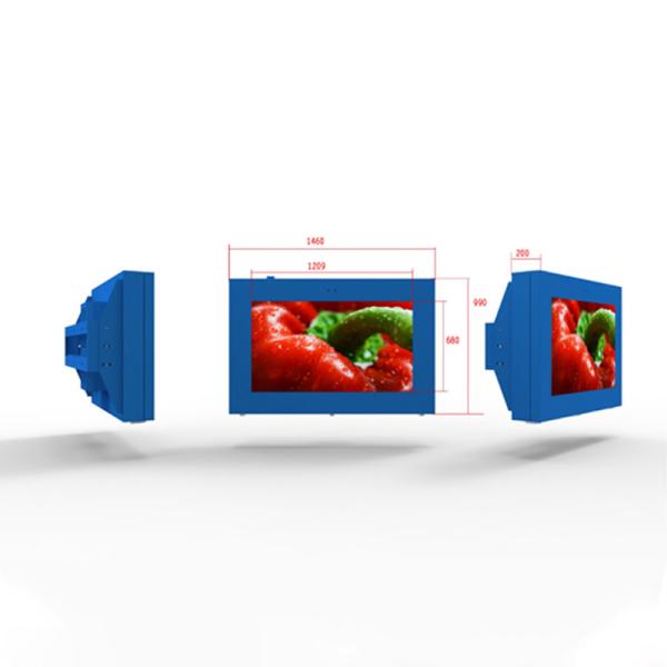 Waterproof IP65 Digital Advertising Signs Commercial Screen Outdoor