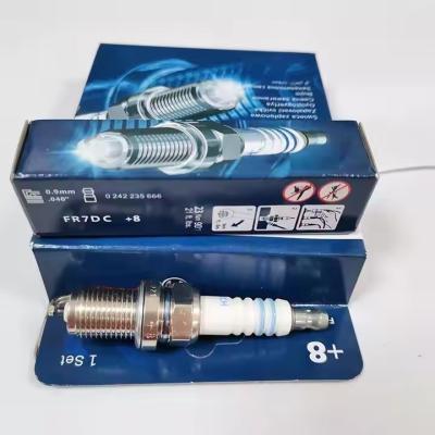 High Quality FR7DC+ 6 8 9 45 Ignition Systems Laser Iridium Bujia Spark Plug Platinum New Models 0242235666+8+6+9+45+42+7+5+4