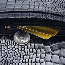 Crocodile Small Crossbody Fanny Pack Pu Leather Purses With Cell Phone Pockets