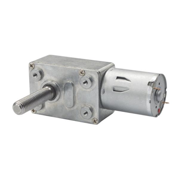Torque alto quadrado rosqueado 150rpm do motor 24V da caixa de engrenagens do eixo