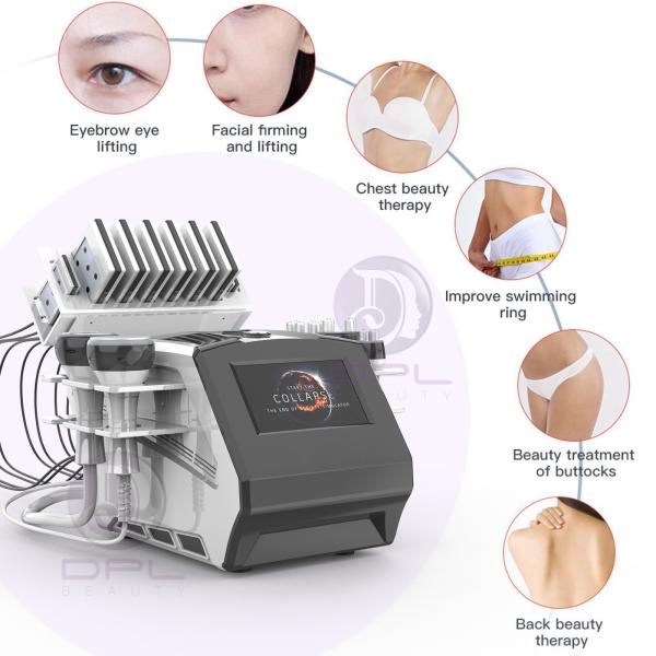 Factory Price Wholesale OEM ODM 6 In 1 40K vacuum cavitation system Radio Frequency Slimming Beauty machine