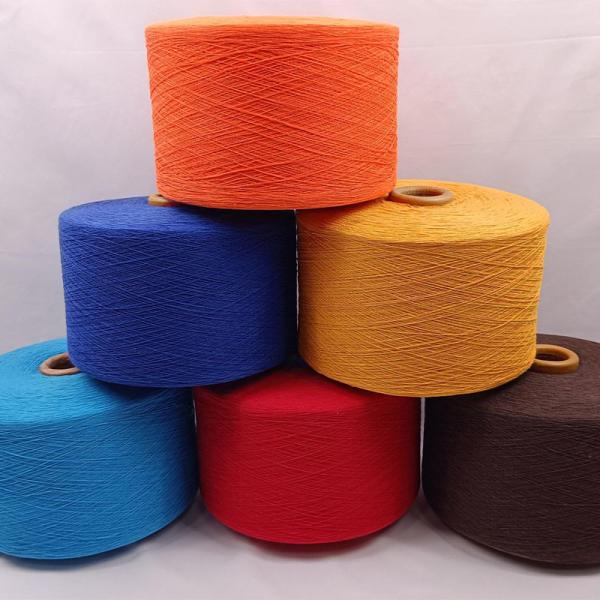 Denim Regenerated Recycled Cotton Yarn For Knitting Weaving Socks