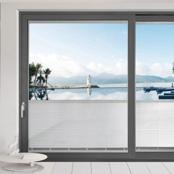 Puerta corredera de aluminio de apartamento o residencial con función de prevención de humos de aceite de diseño moderno