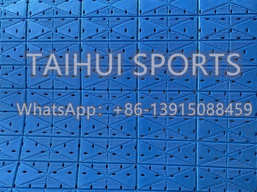 FIFA Underlay Patterned Shock Pad 8mm 10mm 12mm with Fabric under Artificial Grass Popular Pattern