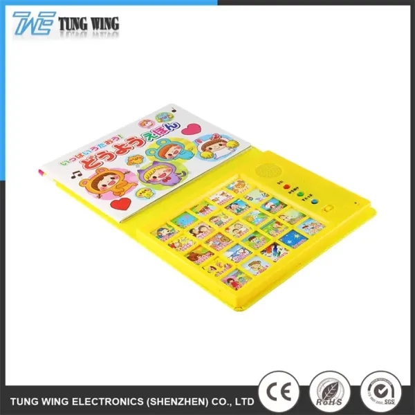 Customized Size ABS Material CE Certified Talking Book Sound Book Educational Toy Book