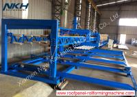 Empileur bleu de matériel annexe épuisé pour la machine ondulée de formage de feuilles de double couche