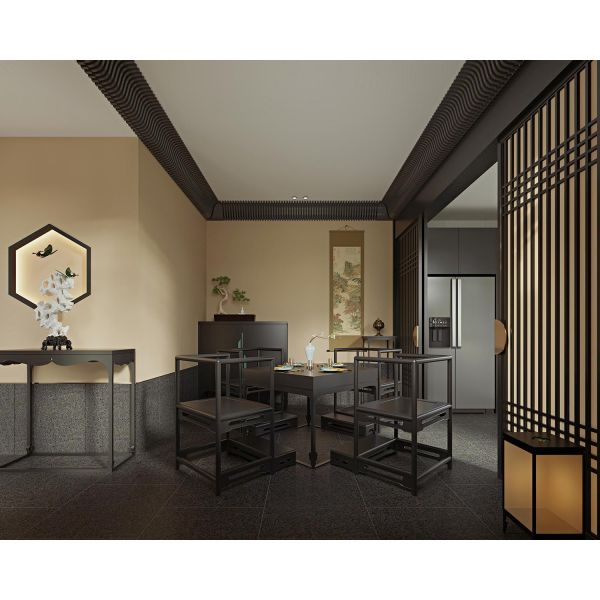 CUSTOM LUXURY NEW CHINESE STYLE SOLID WOOD FURNITURE SET FOR HOTEL, CLUBHOUSE & RESIDENTIAL | BESPOKE BED, SOFA, DINING SET, CONSOLE TABLE & DISPLAY CABINET FOR HOSPITALITY PROJECTS