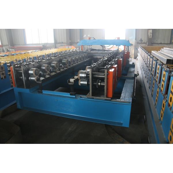Ribs Metal Wall Panel Making Machine / Roof Sheet Side Adjustable Machine