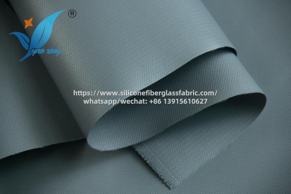 0.8mm Silicone Coated Fiberglass Fabric Heat Resistant Industrial