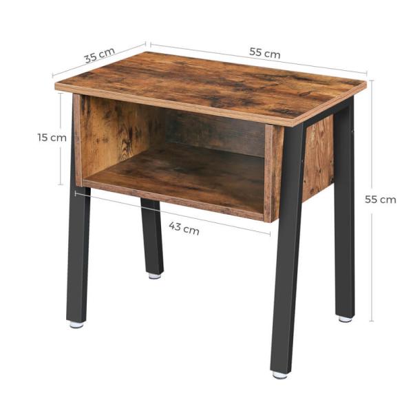 Rustic Industrial Nightstands for Sale, Wholesale Nightstands, Bedside Table, ULET81BX