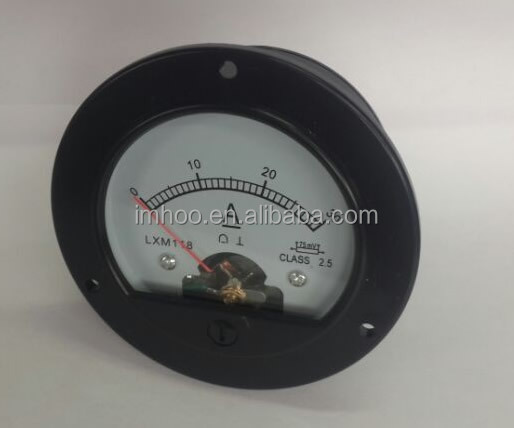 Round Analog Panel Meter Ammeter SO-65 DC 30A
