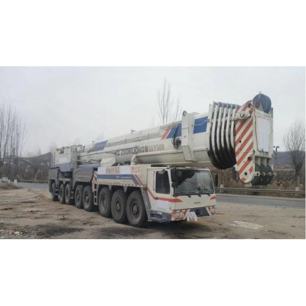 Used Zoomlion 500ton all terrain crane QAY500, Zoomlion QAY500 Ton Truck Crane, used 500ton truck crane