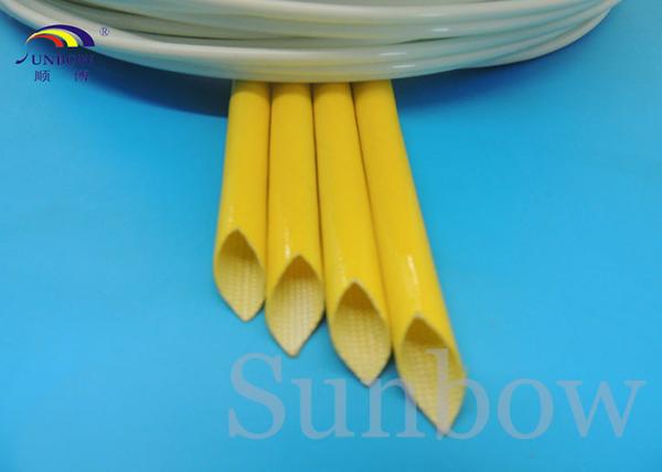 Electrical Insulation Silicone Fiberglass sleeving Silicone Rubber Fiberglass Sleeving