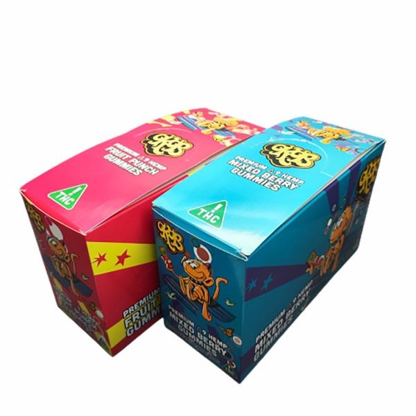 Бумажная картонная коробка для упаковки продуктов питания